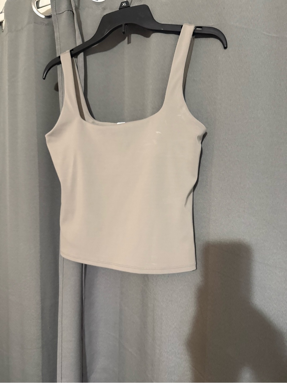 lululemon athletica Square Neck Tank Top in Light Taupe